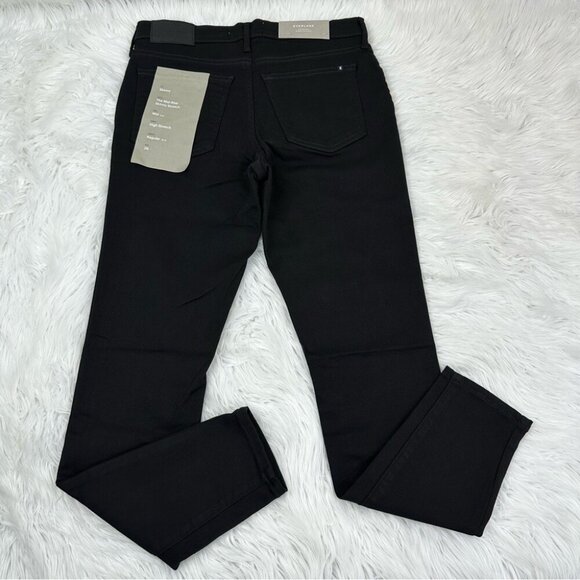 Everlane Women's NWT Black The Mid-Rise Skinny Stretch Luxury Jean W29-30/L28 - Picture 4 of 12